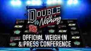 AEW Double Or Nothing Weigh In Press Conference