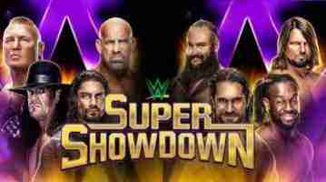 WWE Super Showdown 2019 PPV 6/7/19 Online Full Show