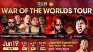 Day 1 ROH-NJPW War Of The Worlds 6/19/19 Online
