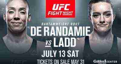 UFC Fight Night 155 De Randamie vs Ladd Online