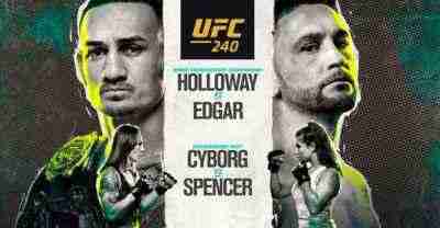 UFC 240 Holloway vs Edgar live stream 27th July 2019