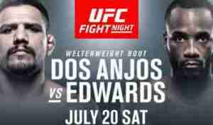 UFC on ESPN Dos Anjos vs Edwards Online