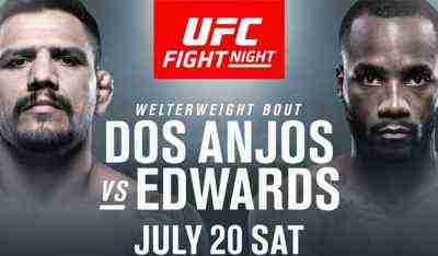 UFC on ESPN Dos Anjos vs Edwards Online