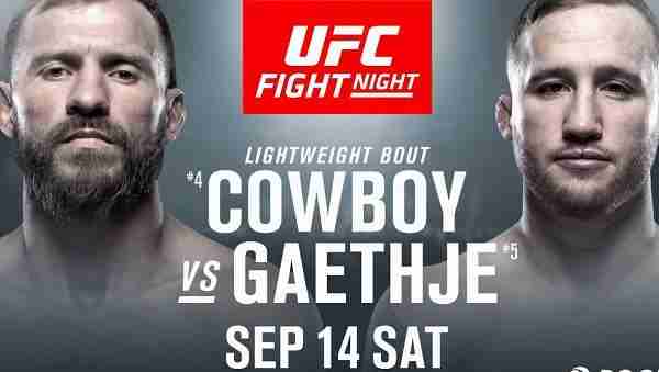 UFC Fight Night 158 Cerrone vs Gaethje Streaming