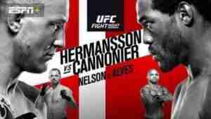 UFC Fight Night Hermansson Vs Cannonier 9/28/2019 Full Show