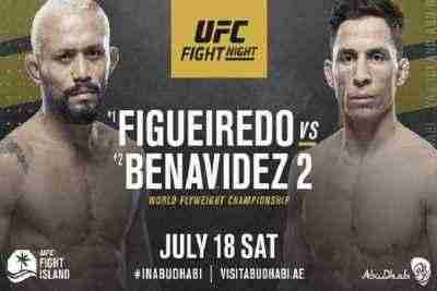 UFC Fight Night Figueiredo Vs. Benavidez 2a 7/18/2020 Full Show Online and Download mp4