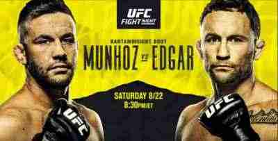 UFC Fight Night Munhoz vs Edgar 8/22/2020 Online Download mp4