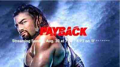 Watch WWE Payback 2020 PPV 8/30/2020 Online 30 August 2020 Full Show Online