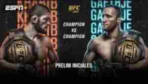 UFC 254 Khabib vs Gaethje