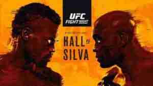 UFC Fight Night 181 Hall vs Silva