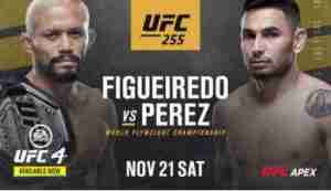 UFC 255 Figueiredo vs Perez