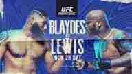UFC Fight Night Blaydes vs Lewis 2/20/2021 Online Download mp4