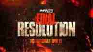 Impact Wrestling Final Resolution 2020 12/12/2020 Full Show Online
