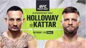UFC Fight Night Holloway Vs. Kattar