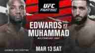 UFC Fight Night Edwards vs Muhammad 3/13/2021 Online Download mp4