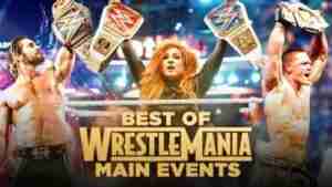 Wrestlemania Main Events
