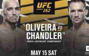 UFC 262 Oliveira vs Chandler