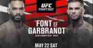 UFC Fight Night Font vs Garbrandt Live 5/22/2021 Online Download mp4