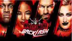 WWE WrestleMania Backlash