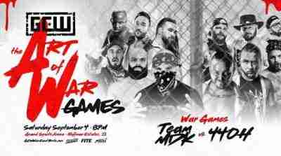 GCW Art of War Games 9/4/21 Full Show Online
