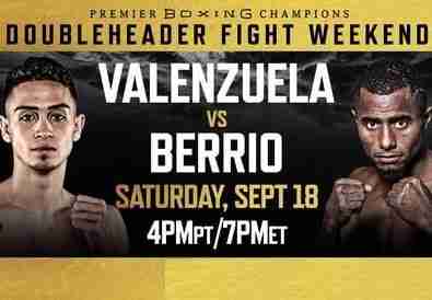 Watch PBC Valenzuela v Berrio 9/18/21 Online 18 September 2021 Download mp4