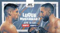 UFC Fight Night Luque vs Muhammad 4/16/22 Online Download mp4