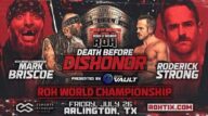 ROH Wrestling Death Before Dishonor PPV 7/26/2024 Online and Download Full Show mp4