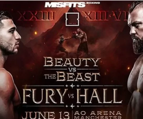 Watch MMA Bxxing Tommy Fury vs Hall PPV 6/13/2026 Online